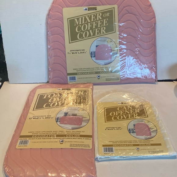 NIP Set of 3 Kitchen Appliance Covers - Picture 1 of 4